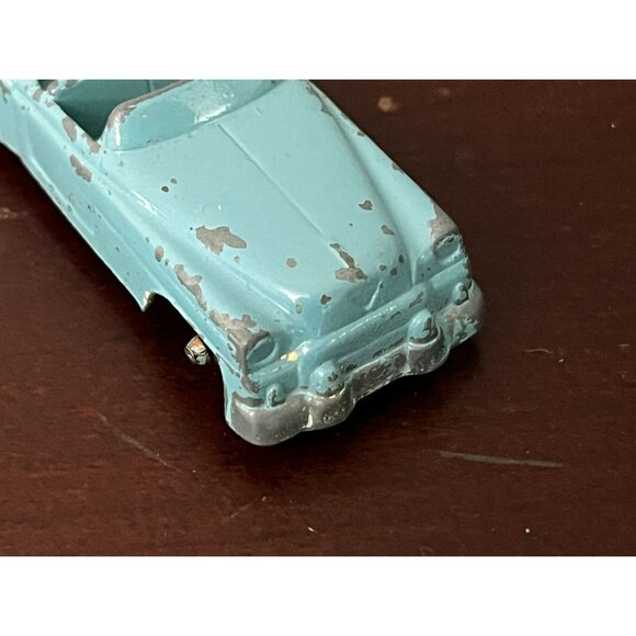 Vintage Goodee 1950's Metal Diecast Teal Cadillac Convertible 3" - Picture 8 of 12